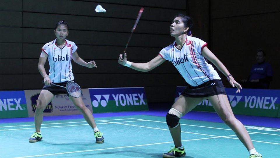 Greysia Polii dan Nitya Krishinda. - INDOSPORT